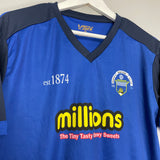 Shop 2018/19 GREENOCK MORTON TRAINING SHIRT (M) VSN, classic football shirts, vintage football shirts & retro soccer jerseys at Cult Kits