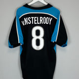 Shop 1999/01 PSV V.NISTELROOY #8 AWAY SHIRT (L) NIKE, classic football shirts, vintage football shirts & retro soccer jerseys at Cult Kits