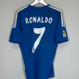 Shop 2013/14 REAL MADRID RONALDO #7 AWAY SHIRT (M) ADIDAS, classic football shirts, vintage football shirts & retro soccer jerseys at Cult Kits
