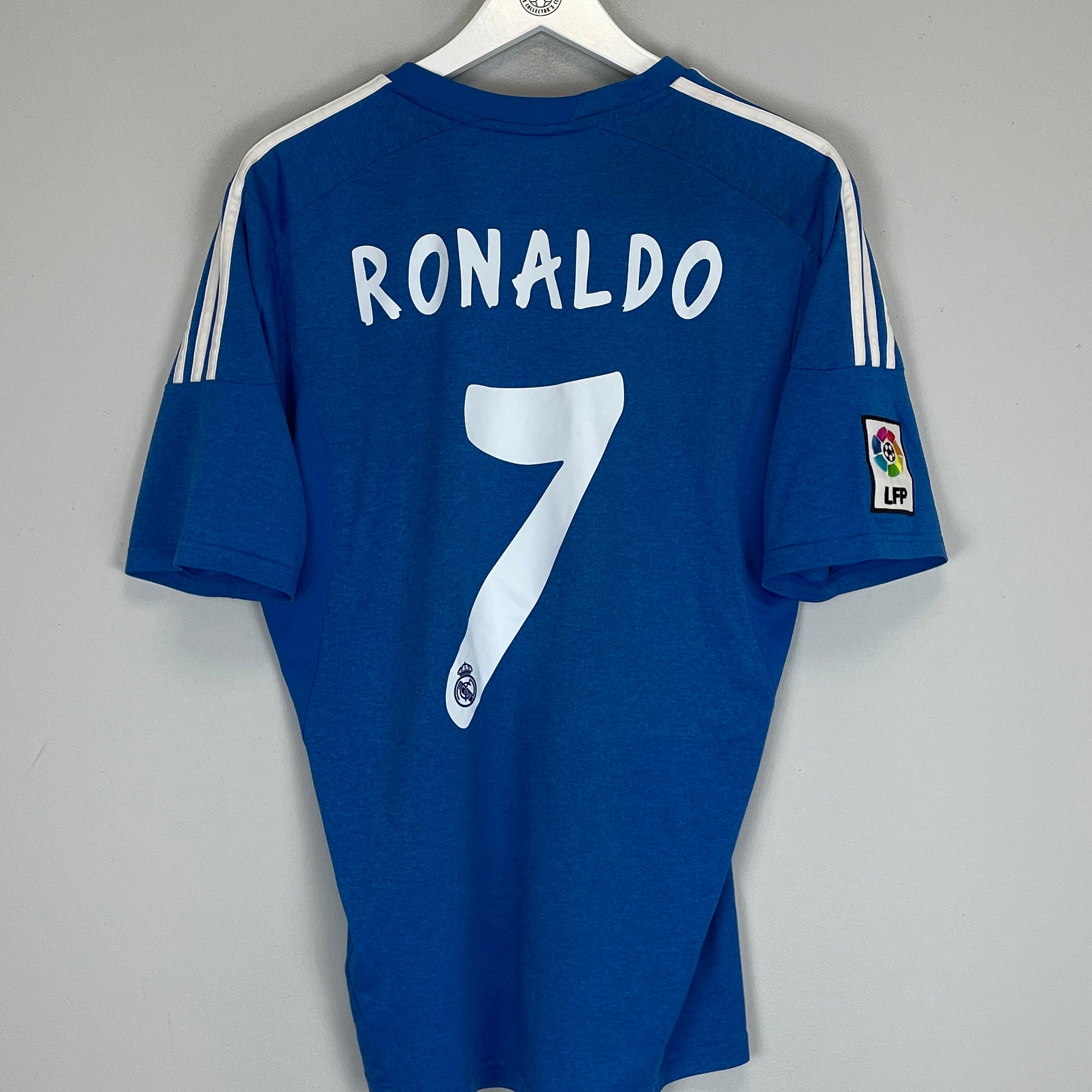 Shop 2013/14 REAL MADRID RONALDO #7 AWAY SHIRT (M) ADIDAS, classic football shirts, vintage football shirts & retro soccer jerseys at Cult Kits