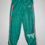 Shop 1994 MEXICO TRACKSUIT BOTTOMS (XL) UMBRO, classic football shirts, vintage football shirts & retro soccer jerseys at Cult Kits