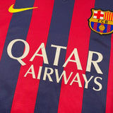 2013/14 Barcelona Messi #10 Home Shirt (S) Nike