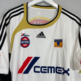 Shop 2007/08 TIGRES AWAY SHIRT (XL) ADIDAS, classic football shirts, vintage football shirts & retro soccer jerseys at Cult Kits