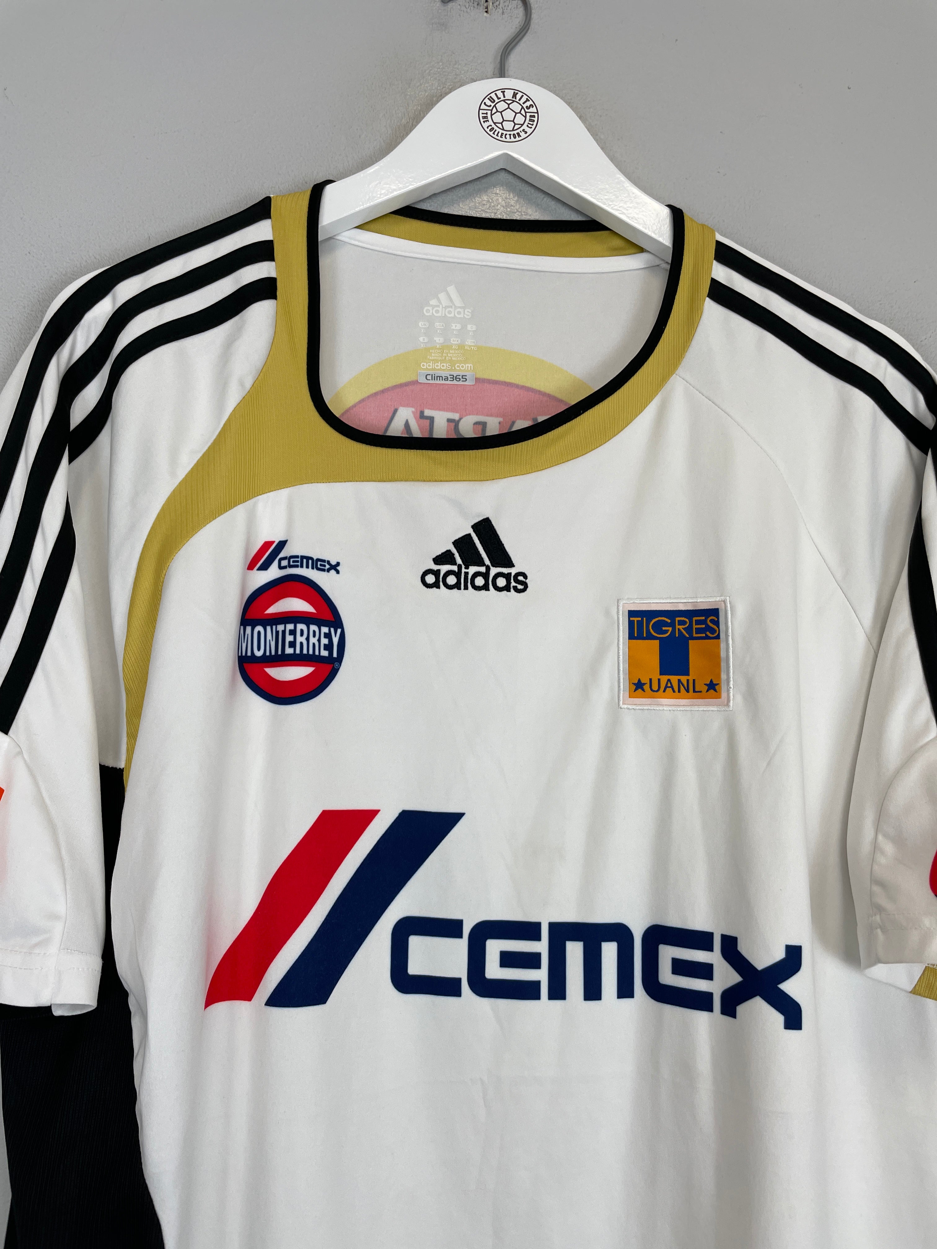 Shop 2007/08 TIGRES AWAY SHIRT (XL) ADIDAS, classic football shirts, vintage football shirts & retro soccer jerseys at Cult Kits