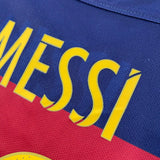 2015/16 Barcelona Messi #10 Home Shirt (M) Nike