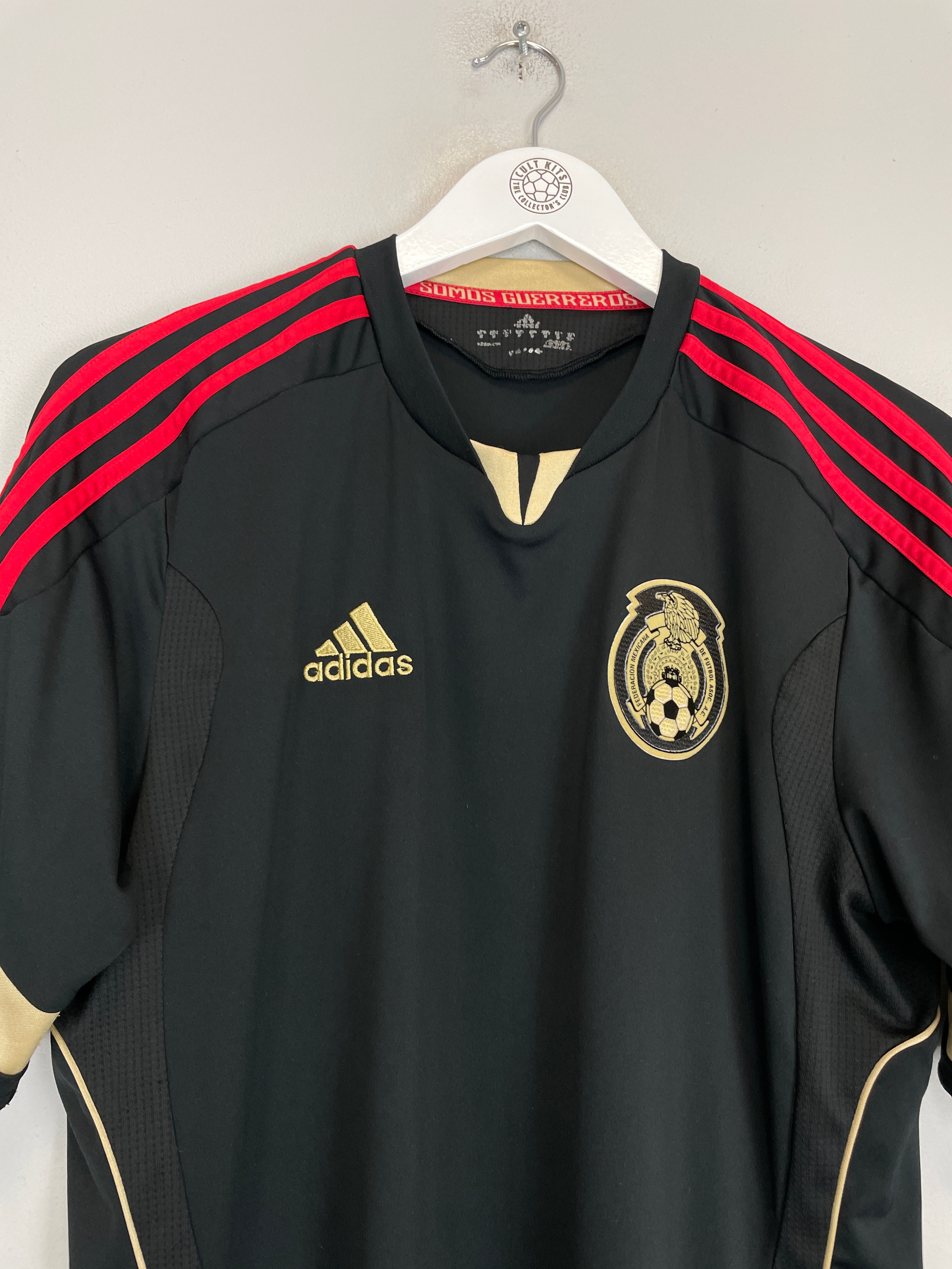 Shop 2011/12 MEXICO AWAY SHIRT (M) ADIDAS, classic football shirts, vintage football shirts & retro soccer jerseys at Cult Kits