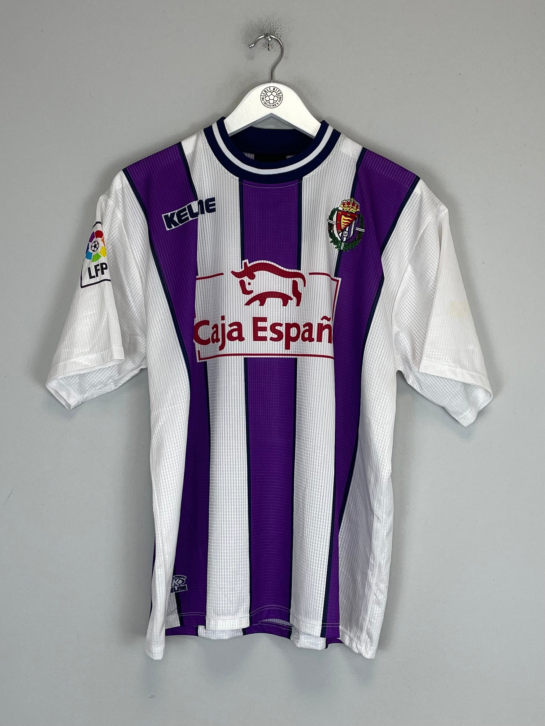 Shop 1999/01 REAL VALLODOLID CUAUHTEMOC #11 HOME SHIRT (L) KELME, classic football shirts, vintage football shirts & retro soccer jerseys at Cult Kits