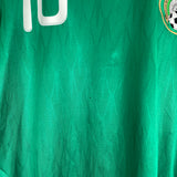 2010 MEXICO C.BLANCO #10 HOME SHIRT (L) ADIDAS
