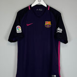 Shop 2016/17 BARCELONA NEYMAR JR #11 AWAY SHIRT (L) NIKE, classic football shirts, vintage football shirts & retro soccer jerseys at Cult Kits