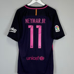 Shop 2016/17 BARCELONA NEYMAR JR #11 AWAY SHIRT (L) NIKE, classic football shirts, vintage football shirts & retro soccer jerseys at Cult Kits