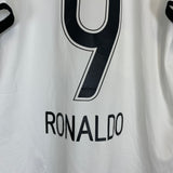 2009/10 CORINTHIANS RONALDO #9 HOME SHIRT (L) NIKE