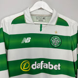 2016/17 CELTIC L/S HOME SHIRT (M) NEW BALANCE