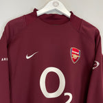 Shop 2005/06 ARSENAL SWEATSHIRT (L) NIKE, classic football shirts, vintage football shirts & retro soccer jerseys at Cult Kits