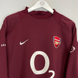 Shop 2005/06 ARSENAL SWEATSHIRT (L) NIKE, classic football shirts, vintage football shirts & retro soccer jerseys at Cult Kits
