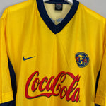 Shop 2000/01 CLUB AMERICA HOME SHIRT (XL) NIKE, classic football shirts, vintage football shirts & retro soccer jerseys at Cult Kits