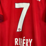 2015/16 BAYERN MUNICH RIBERY #7 HOME SHIRT (L) ADIDAS