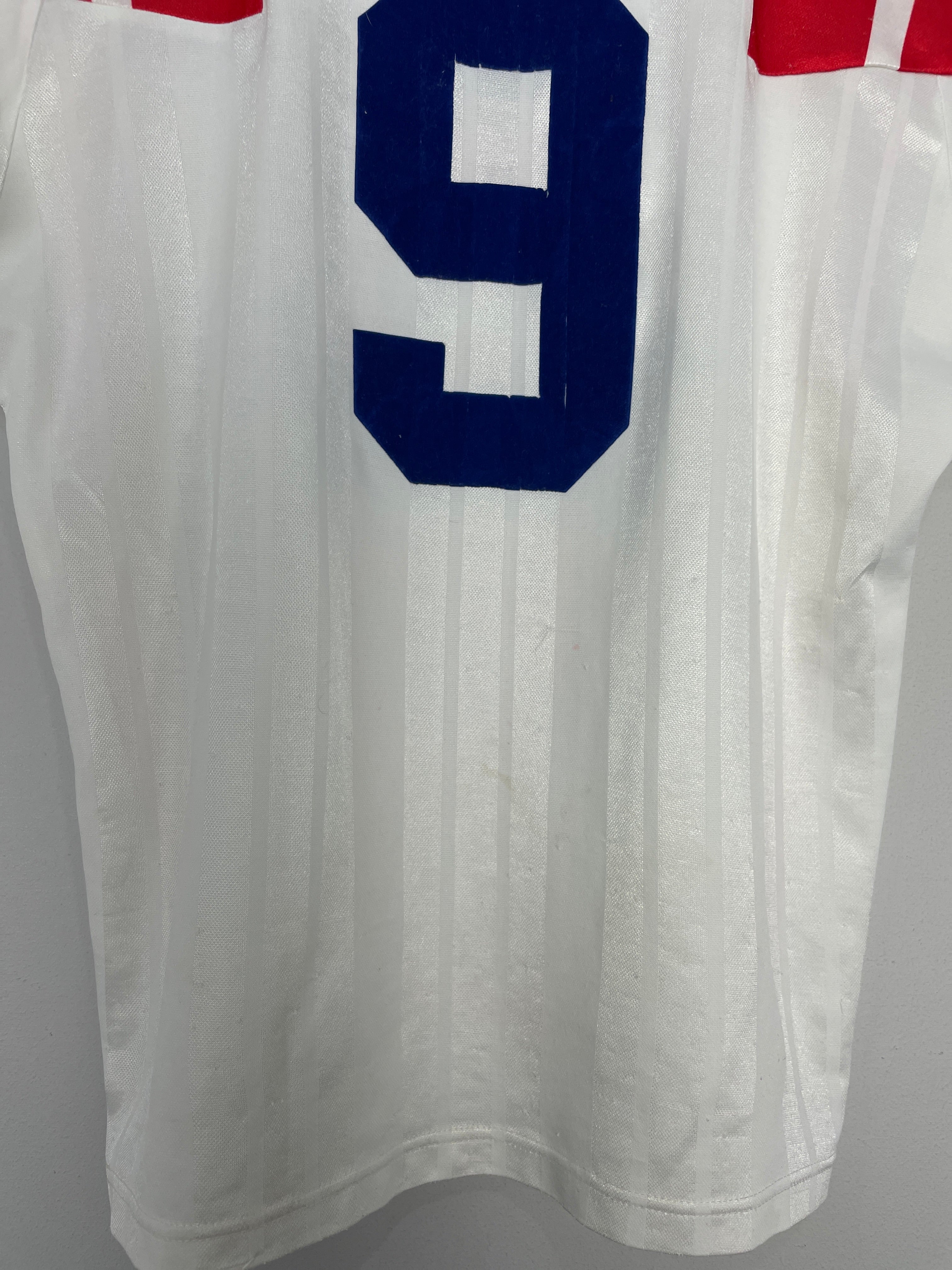 Shop 1992/94 RANGERS #9 AWAY SHIRT (L.KIDS) ADIDAS, classic football shirts, vintage football shirts & retro soccer jerseys at Cult Kits