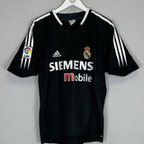 2004/05 Real Madrid Ronaldo #9 away shirt, size M, excellent condition, vintage football shirts by Adidas.