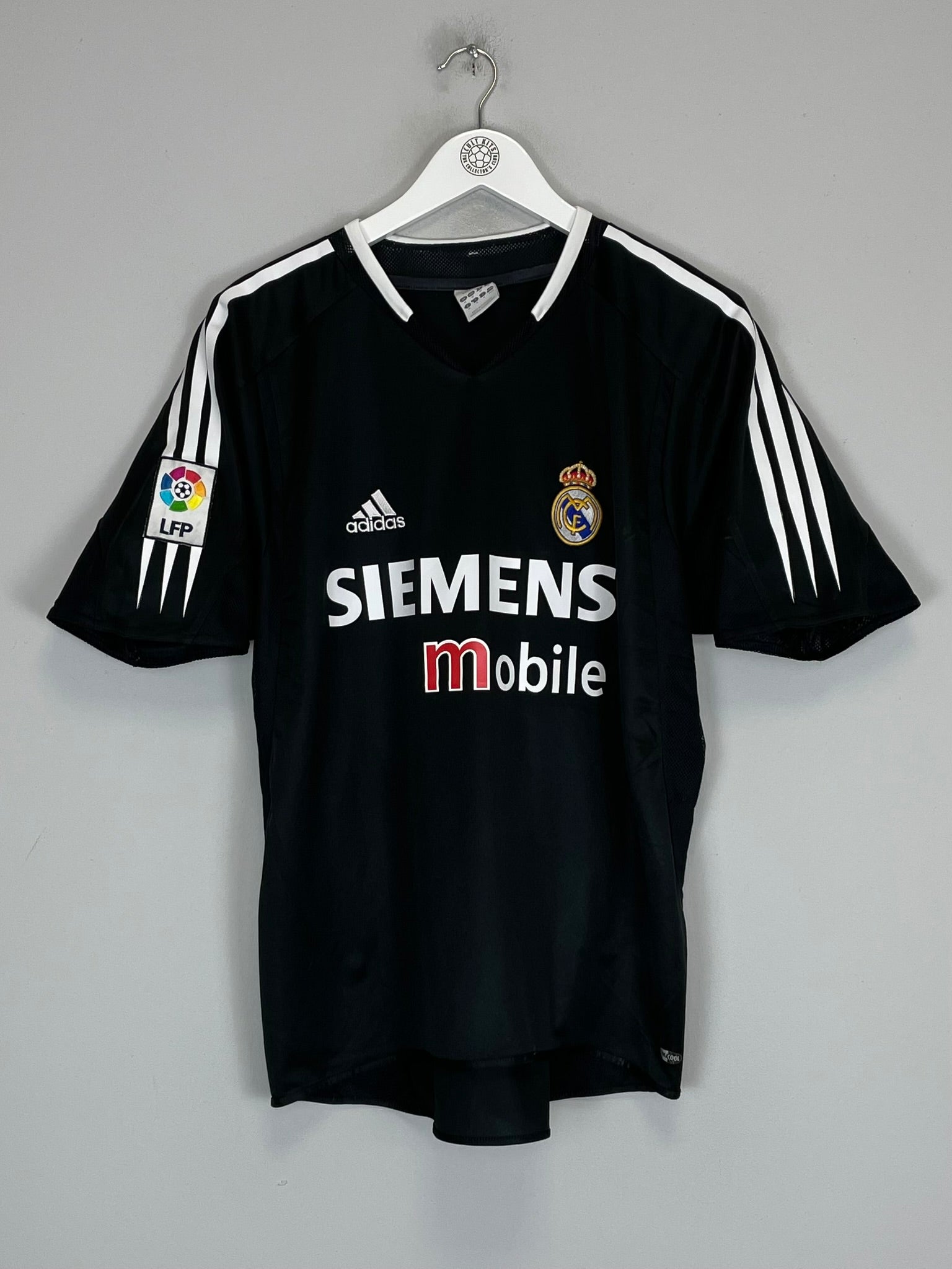 2004/05 Real Madrid Ronaldo #9 away shirt, size M, excellent condition, vintage football shirts by Adidas.