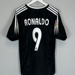 2004/05 Real Madrid away shirt #9 Ronaldo, Adidas, medium size, vintage football shirt, excellent condition.
