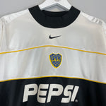 Shop 2003/04 BOCA JUNIORS GK SHIRT (L) NIKE, classic football shirts, vintage football shirts & retro soccer jerseys at Cult Kits