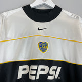 Shop 2003/04 BOCA JUNIORS GK SHIRT (L) NIKE, classic football shirts, vintage football shirts & retro soccer jerseys at Cult Kits