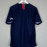 Shop 2018/19 PSG HOME SHIRT (L) NIKE, classic football shirts, vintage football shirts & retro soccer jerseys at Cult Kits