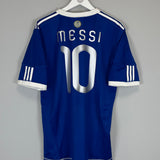 2010/11 ARGENTINA MESSI #10 AWAY SHIRT (L) ADIDAS