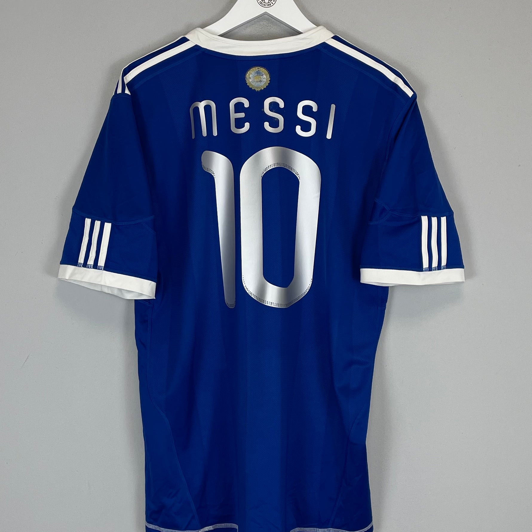 Shop 2010/11 ARGENTINA MESSI #10 AWAY SHIRT (L) ADIDAS, classic football shirts, vintage football shirts & retro soccer jerseys at Cult Kits