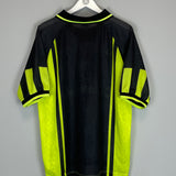 Shop 1996/97 DORTMUND AWAY SHIRT (XL) NIKE, classic football shirts, vintage football shirts & retro soccer jerseys at Cult Kits