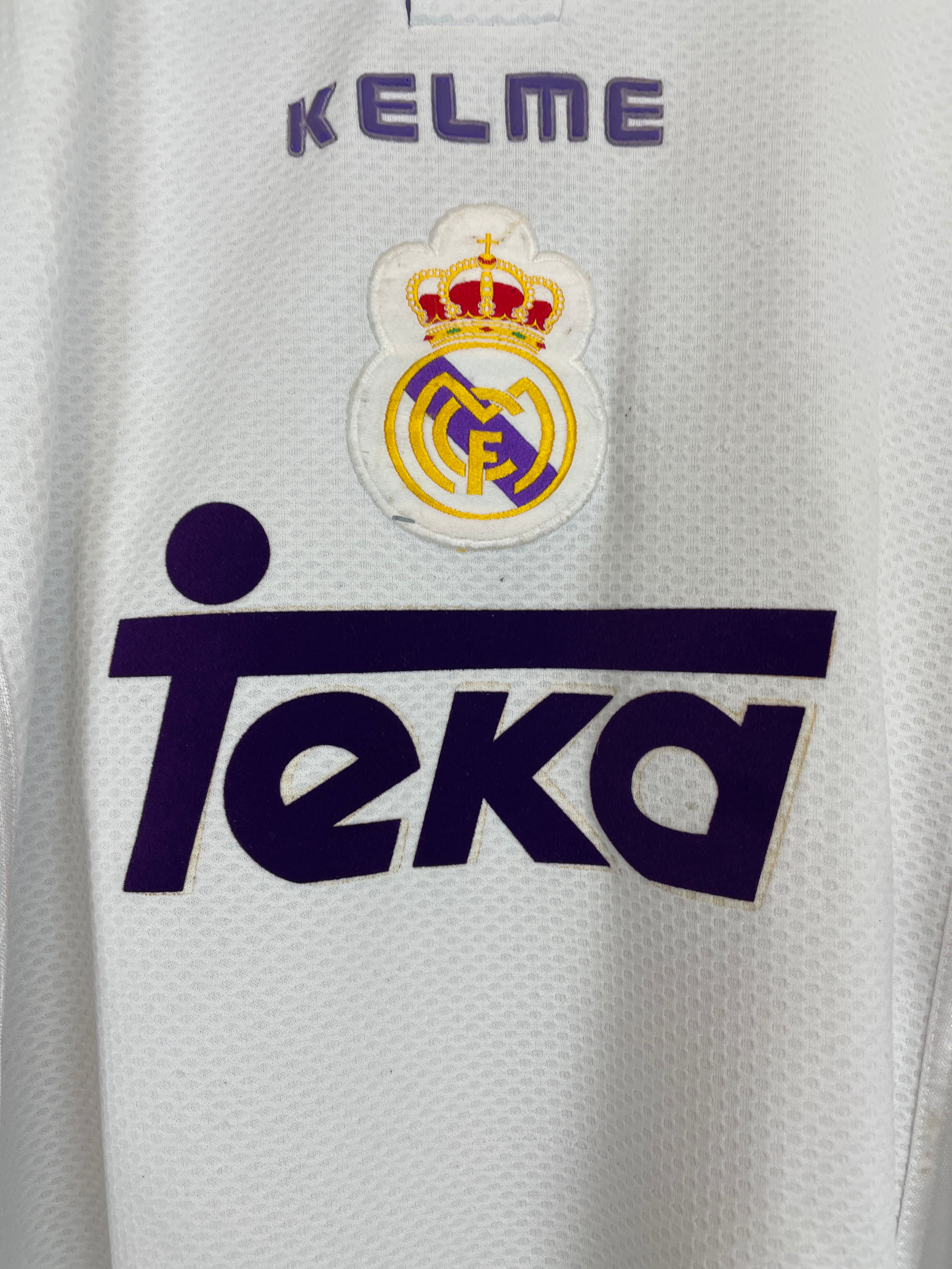 Shop 1997/98 REAL MADRID SEEDORF #10 HOME SHIRT (XL) KELME, classic football shirts, vintage football shirts & retro soccer jerseys at Cult Kits