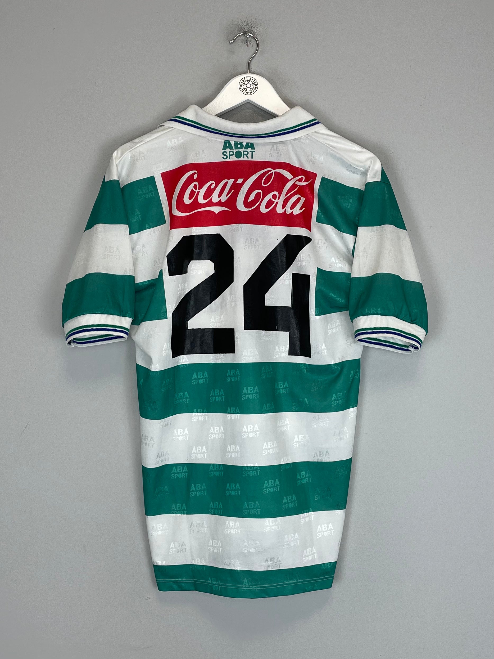 Shop 1994/95 SANTOS LAGUNA #24 *MATCH ISSUE* HOME SHIRT (M) ABA SPORT, classic football shirts, vintage football shirts & retro soccer jerseys at Cult Kits