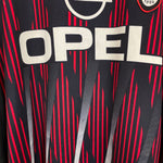 Shop 1996/97 AC MILAN ROSSI #1 GK SHIRT (M) LOTTO, classic football shirts, vintage football shirts & retro soccer jerseys at Cult Kits