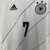 2012/13 GERMANY SCHWEINSTEIGER #7 *PLAYER ISSUE* L/S HOME SHIRT (XL) ADIDAS