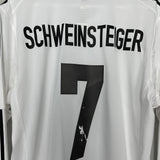 2012/13 GERMANY SCHWEINSTEIGER #7 *PLAYER ISSUE* L/S HOME SHIRT (XL) ADIDAS
