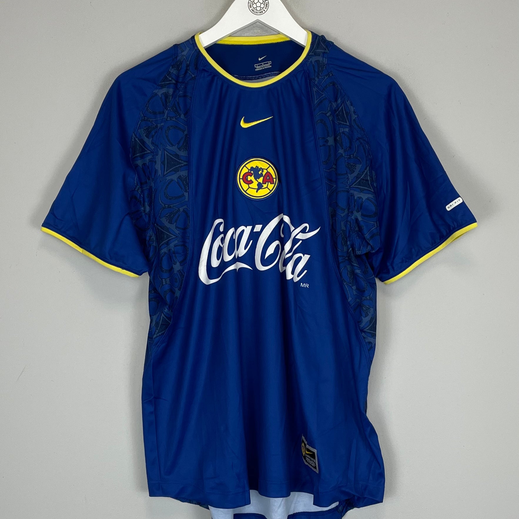 Shop 2002/03 CLUB AMERICA AWAY SHIRT (L) NIKE, classic football shirts, vintage football shirts & retro soccer jerseys at Cult Kits