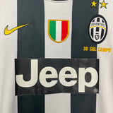 Shop 2012/13 JUVENTUS PIRLO #21 *30 SUL CAMPO* HOME SHIRT (L) NIKE, classic football shirts, vintage football shirts & retro soccer jerseys at Cult Kits