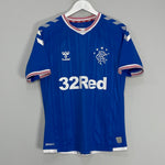 2019/20 RANGERS HOME SHIRT (M) HUMMEL
