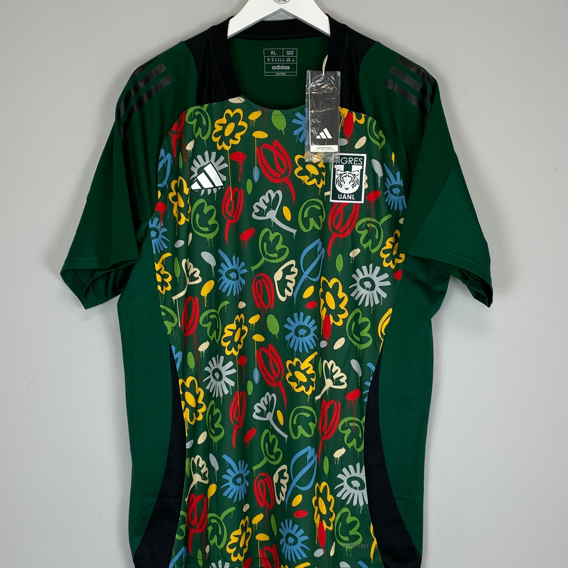 Shop 2024 TIGRES *BNWT* EARTH DAY SHIRT (XL) ADIDAS, classic football shirts, vintage football shirts & retro soccer jerseys at Cult Kits