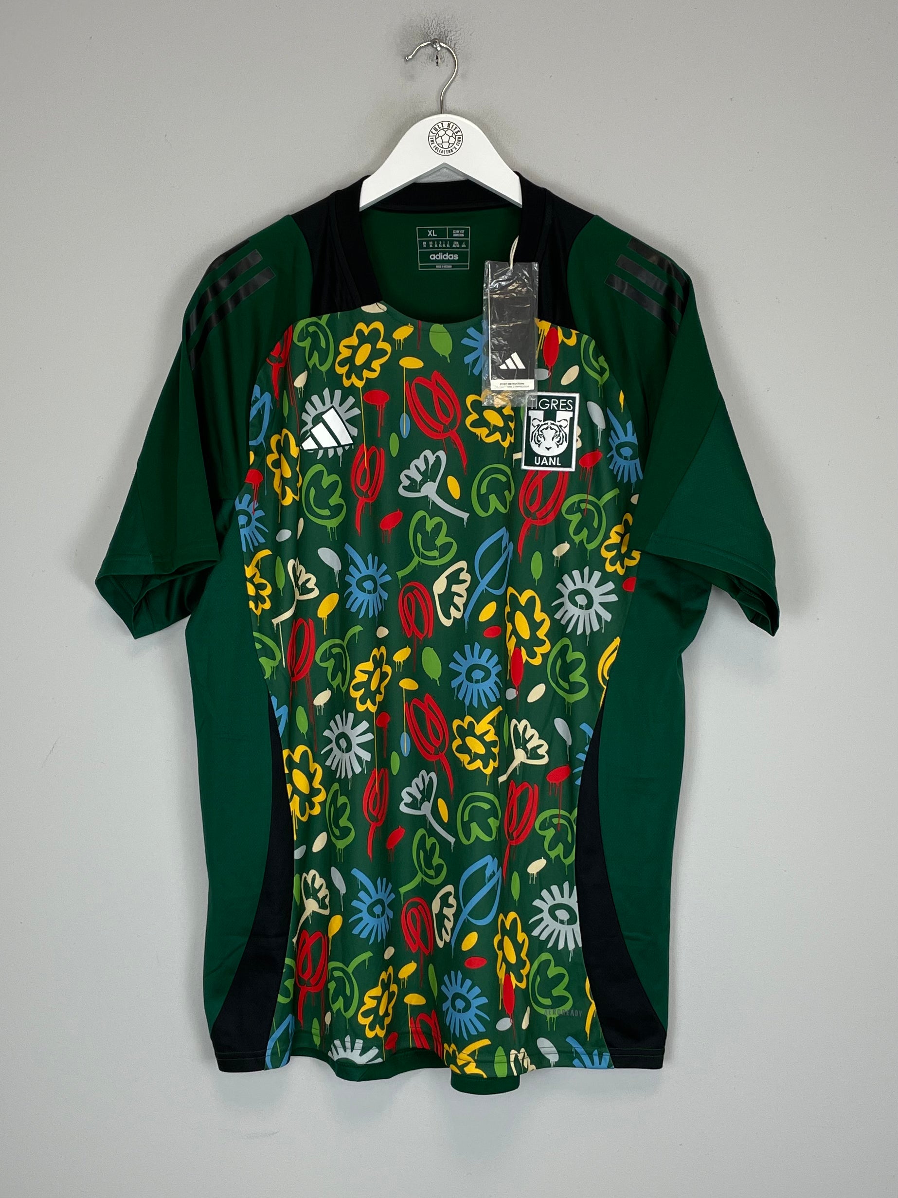 Shop 2024 TIGRES *BNWT* EARTH DAY SHIRT (XL) ADIDAS, classic football shirts, vintage football shirts & retro soccer jerseys at Cult Kits