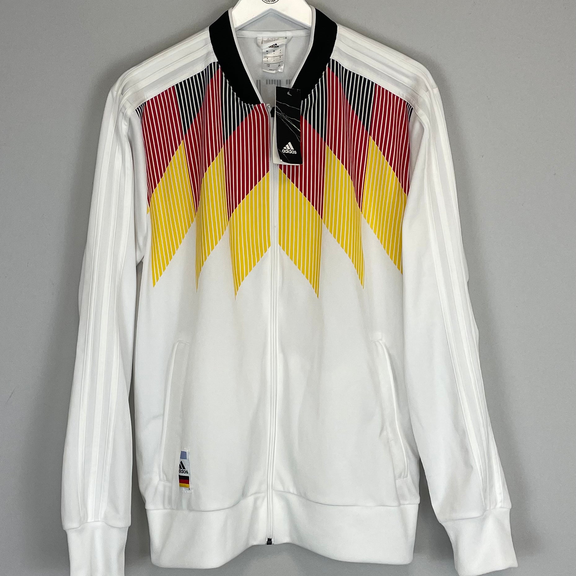 Shop 2018/19 GERMANY *BNWT* TRACK JACKET (L) ADIDAS, classic football shirts, vintage football shirts & retro soccer jerseys at Cult Kits