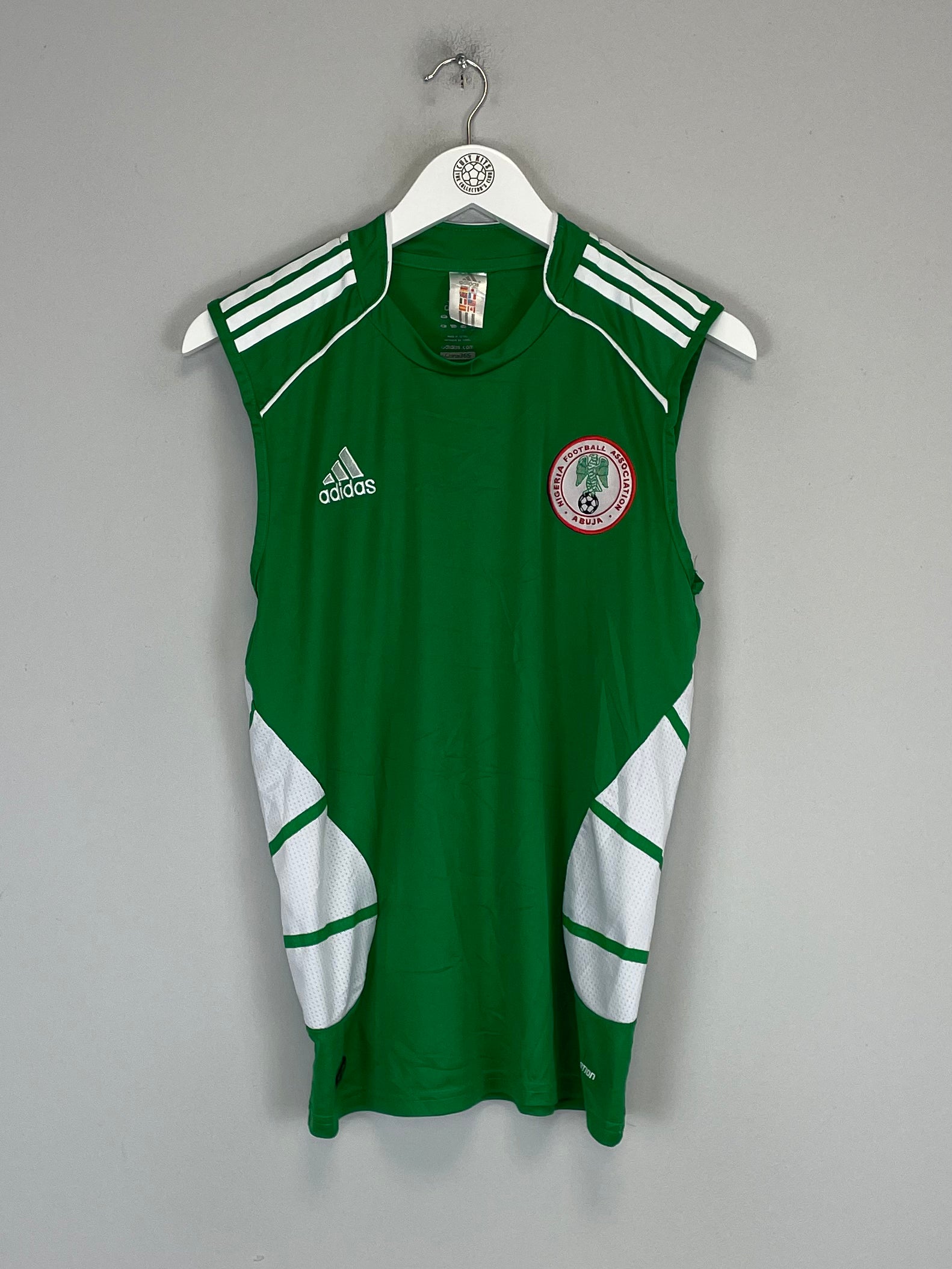 Shop 2008/09 NIGERIA TRAINING VEST (L) ADIDAS, classic football shirts, vintage football shirts & retro soccer jerseys at Cult Kits