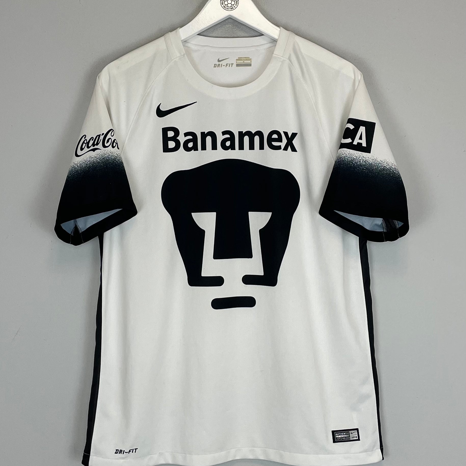 Shop 2015/16 UNAM PUMAS THIRD SHIRT (L) NIKE, classic football shirts, vintage football shirts & retro soccer jerseys at Cult Kits