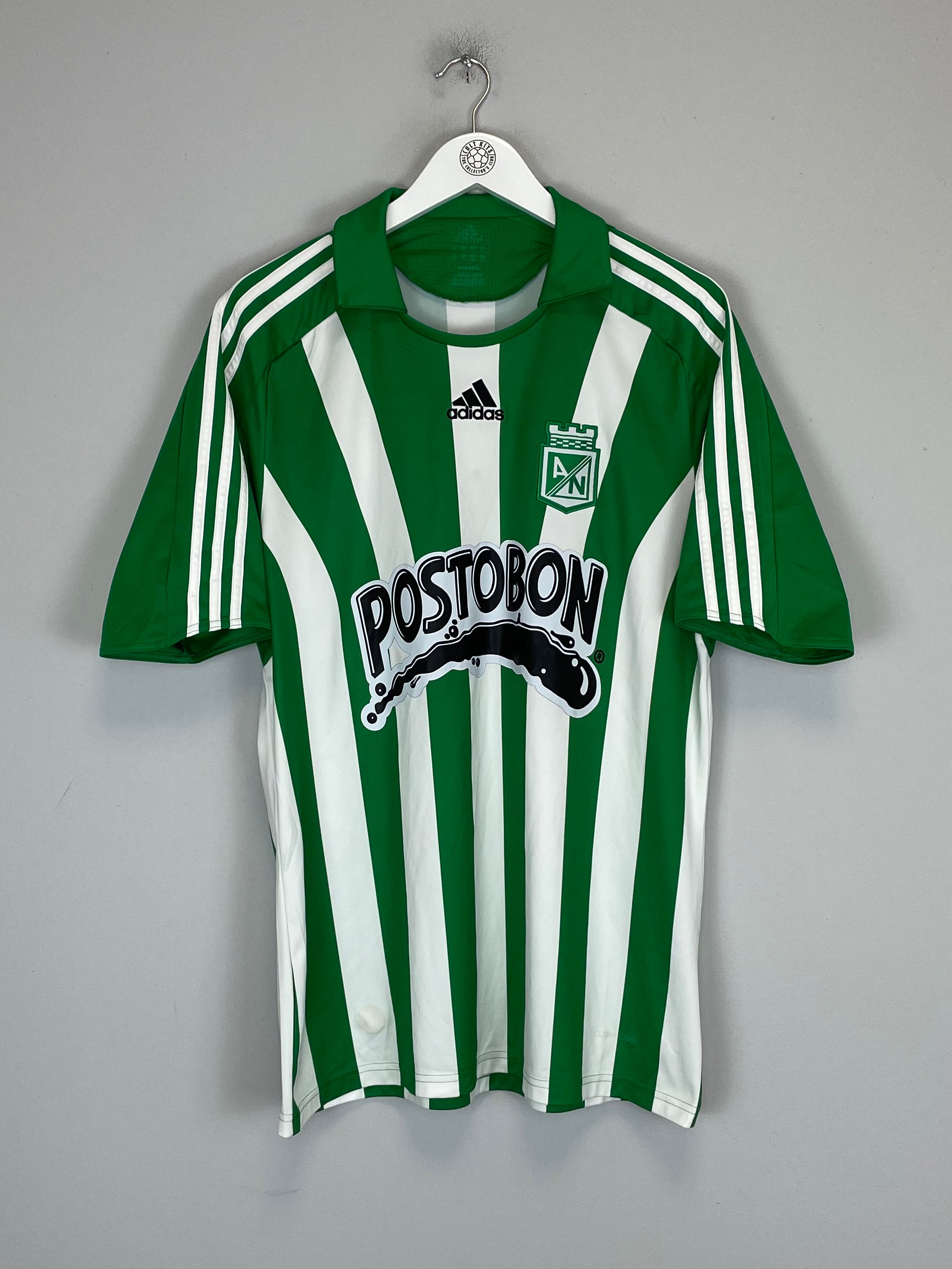 Shop 2009/10 ATLETICO NACIONAL #10 HOME SHIRT (L) ADIDAS, classic football shirts, vintage football shirts & retro soccer jerseys at Cult Kits