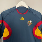 Shop 2008/10 SPAIN TRAINING SHIRT (M) ADIDAS, classic football shirts, vintage football shirts & retro soccer jerseys at Cult Kits