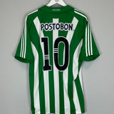 Shop 2009/10 ATLETICO NACIONAL #10 HOME SHIRT (L) ADIDAS, classic football shirts, vintage football shirts & retro soccer jerseys at Cult Kits