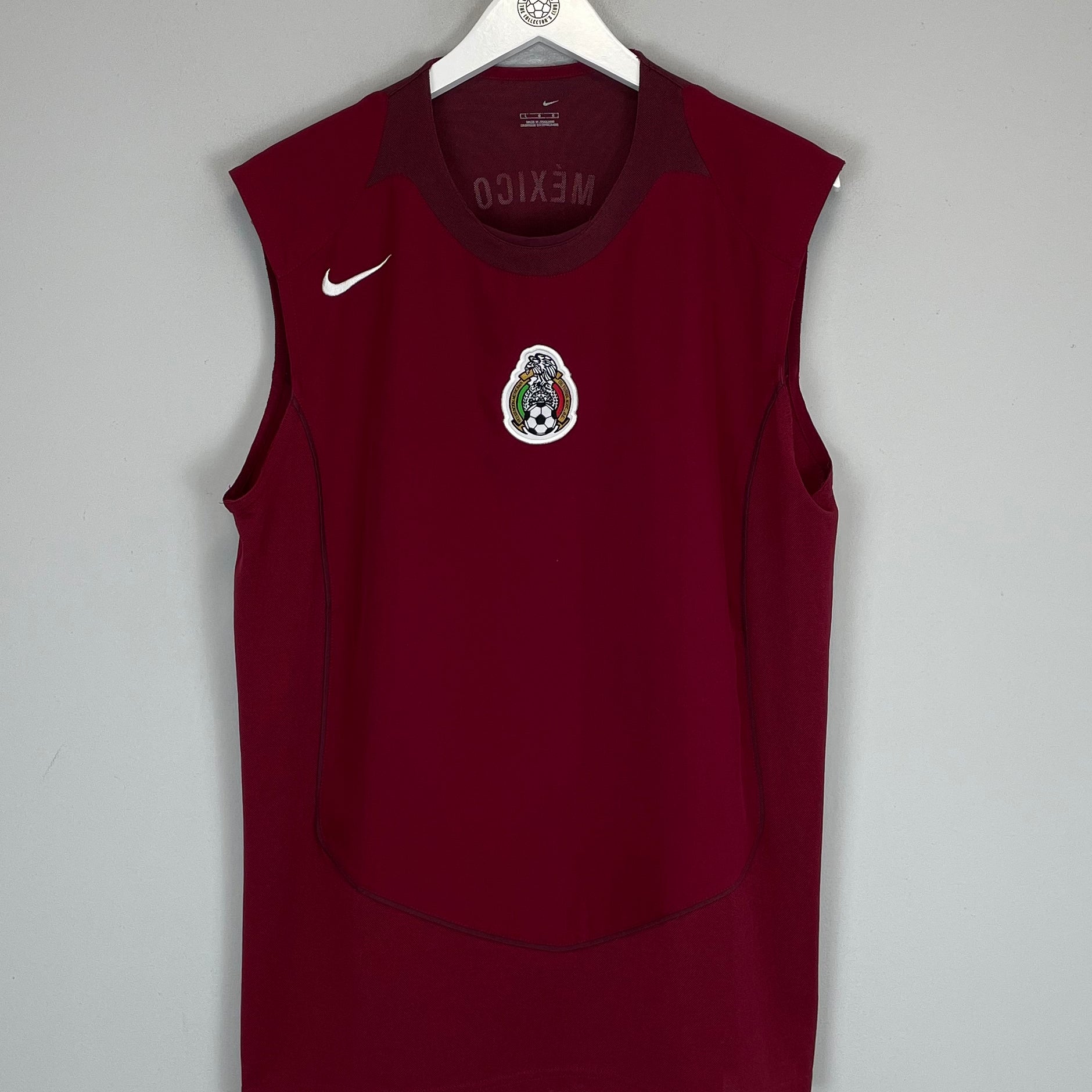 Shop 2005/06 MEXICO TRAINING VEST (L) NIKE, classic football shirts, vintage football shirts & retro soccer jerseys at Cult Kits