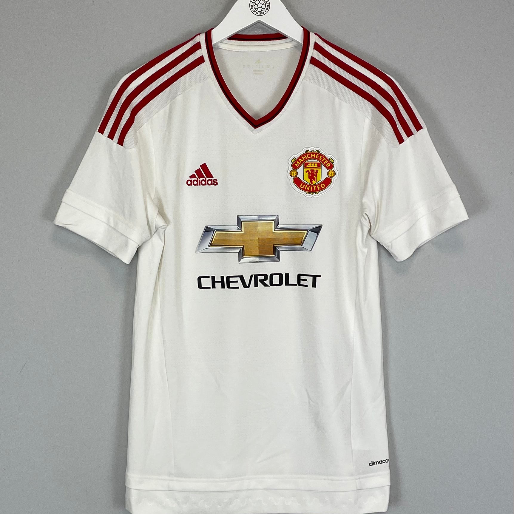 Shop 2015/16 MANCHESTER UNITED AWAY SHIRT (S) ADIDAS, classic football shirts, vintage football shirts & retro soccer jerseys at Cult Kits