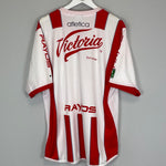Shop 2001/02 NECAXA HOME SHIRT (XL) ATLETICA, classic football shirts, vintage football shirts & retro soccer jerseys at Cult Kits