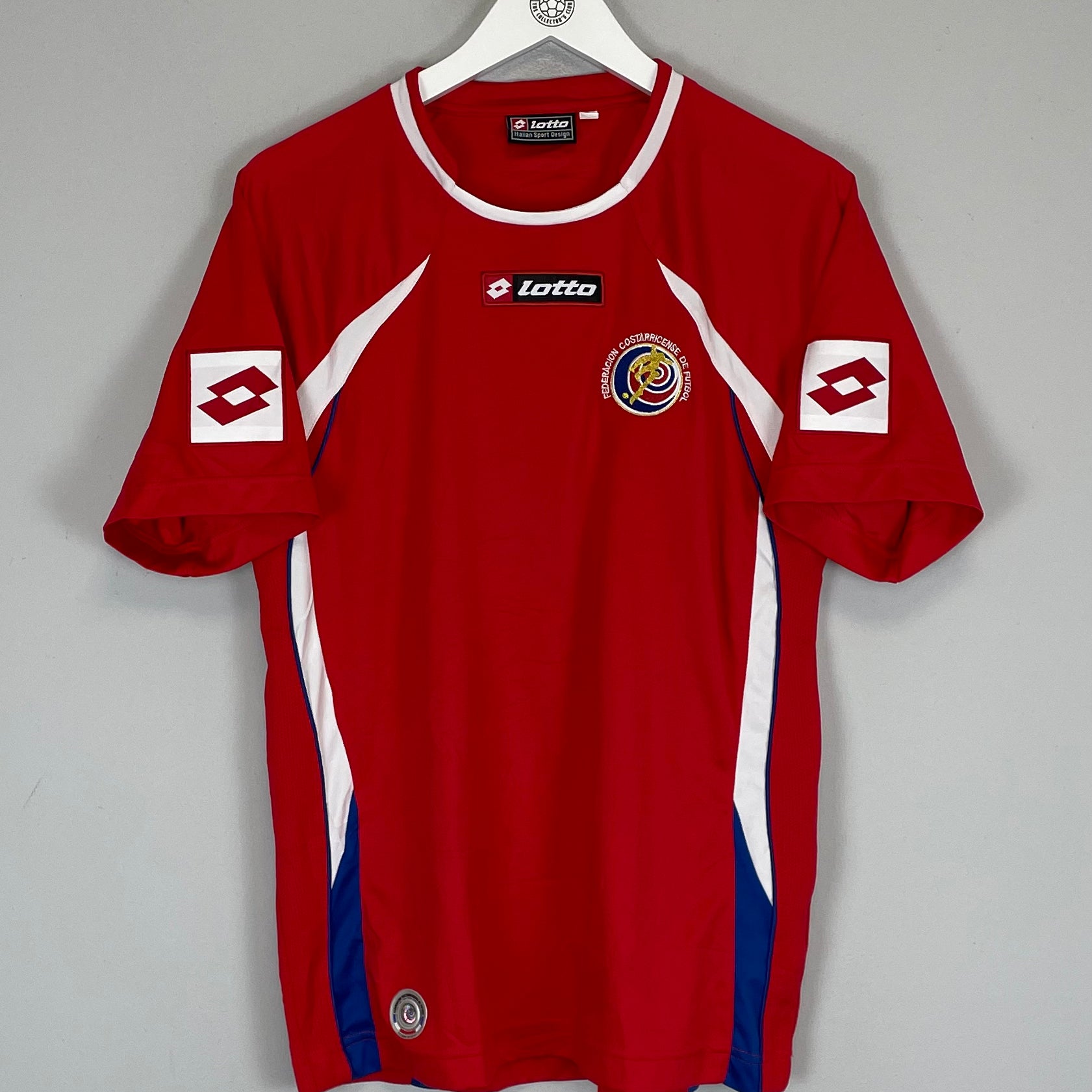 Shop 2010/11 COSTA RICA HOME SHIRT (S) LOTTO, classic football shirts, vintage football shirts & retro soccer jerseys at Cult Kits